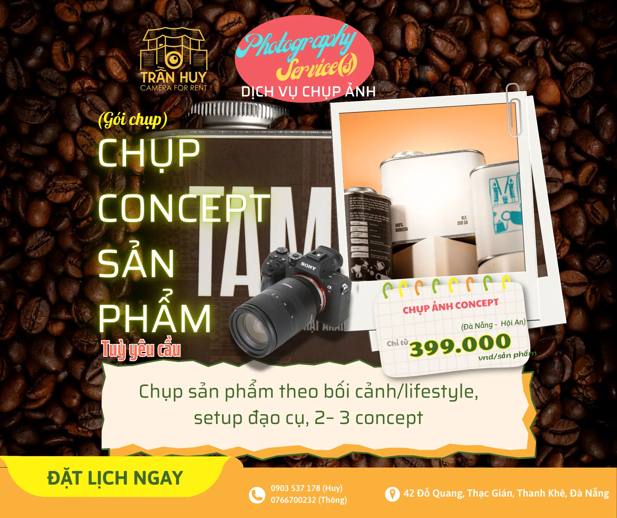 Gói chụp Concept sản phẩm