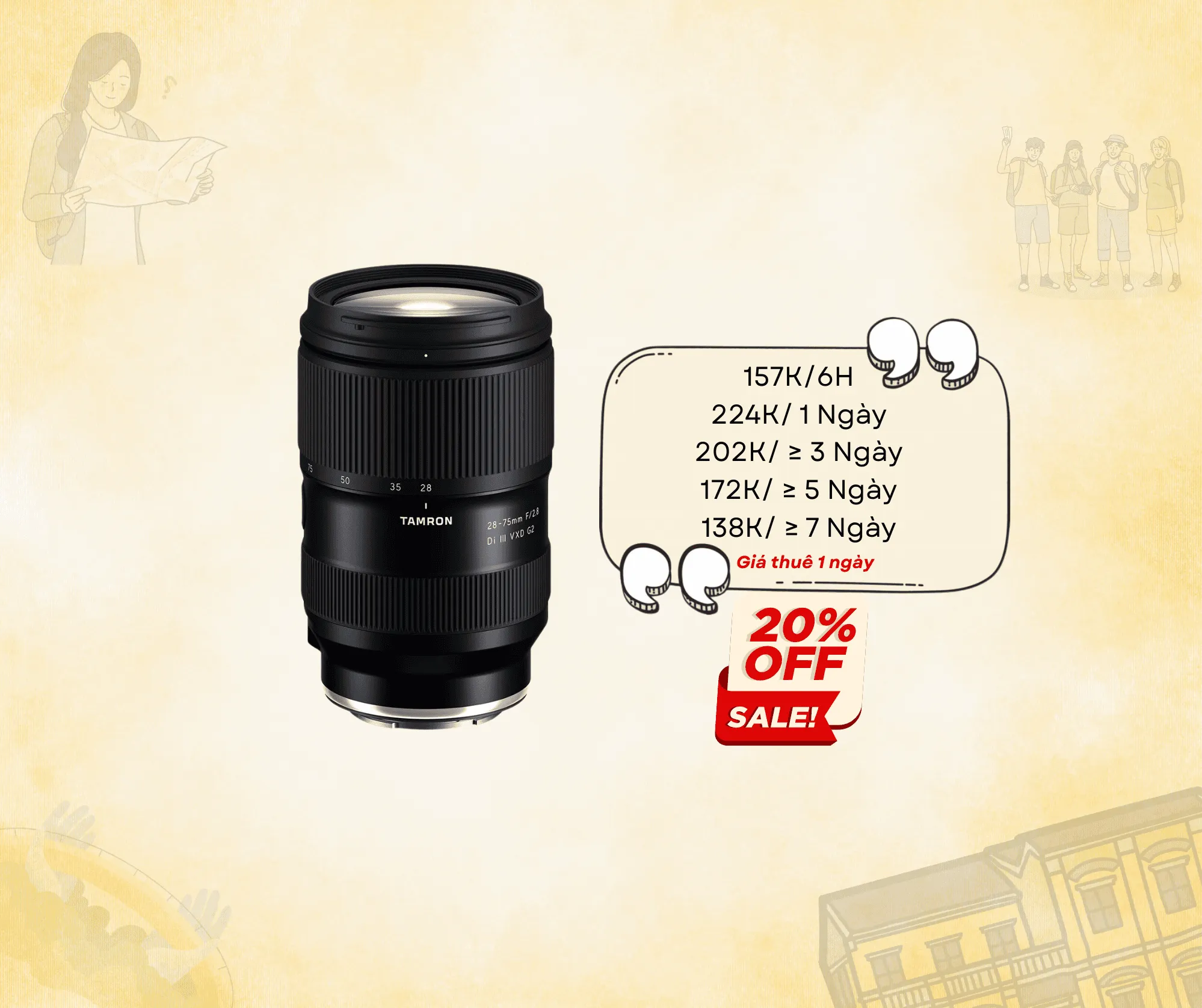 Lens Tamron 28-75mm F2.8
