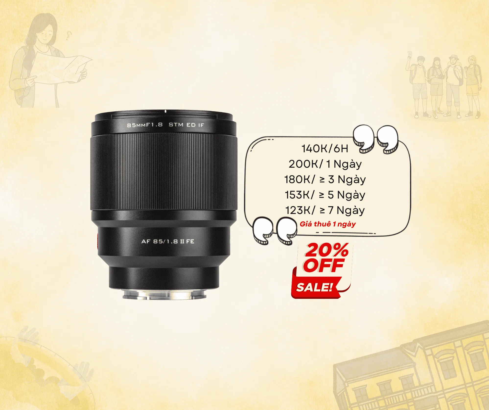 Lens Viltrox AF 85mm f/1.8 FE