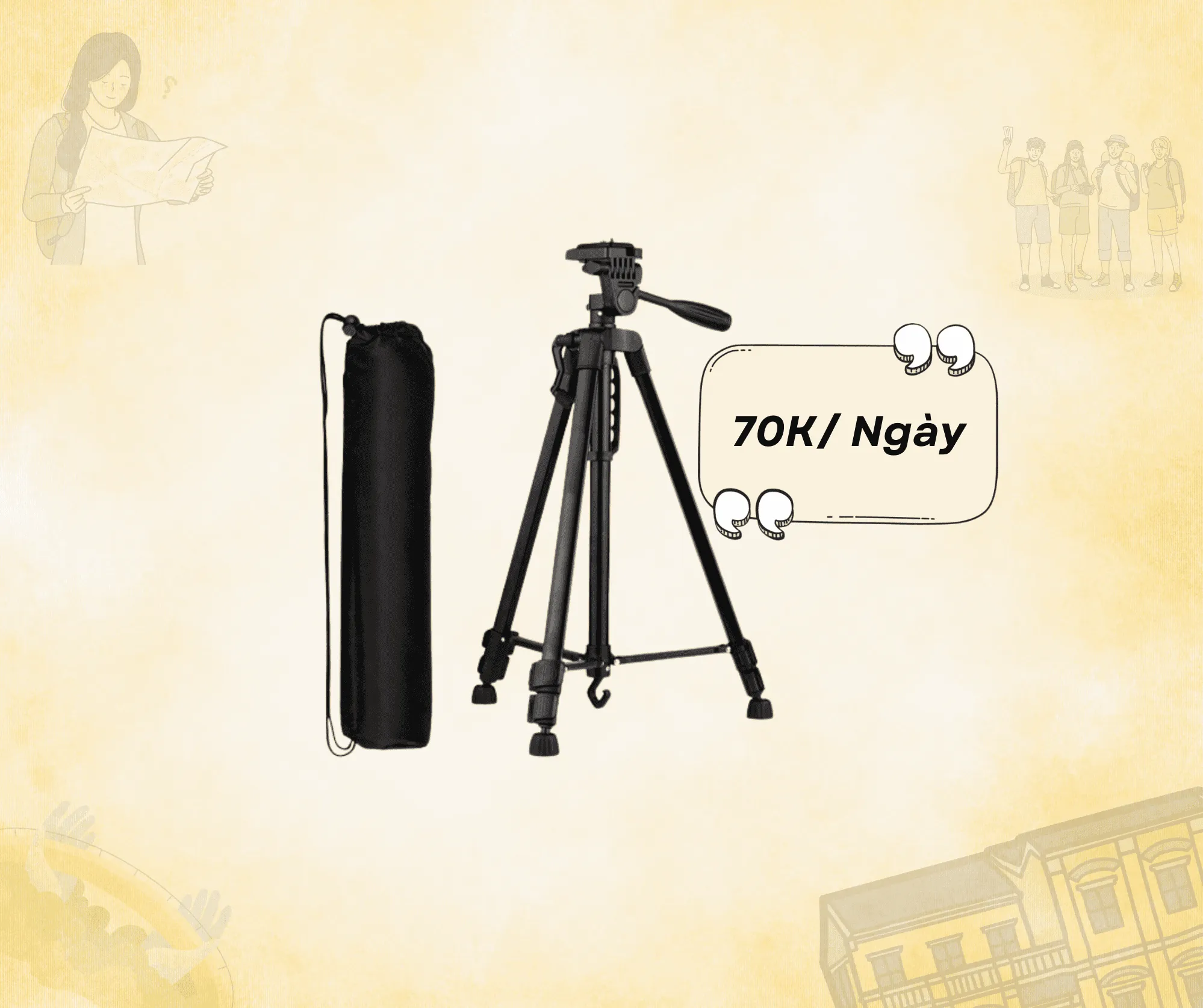 Chân Tripod F360 Đa Năng