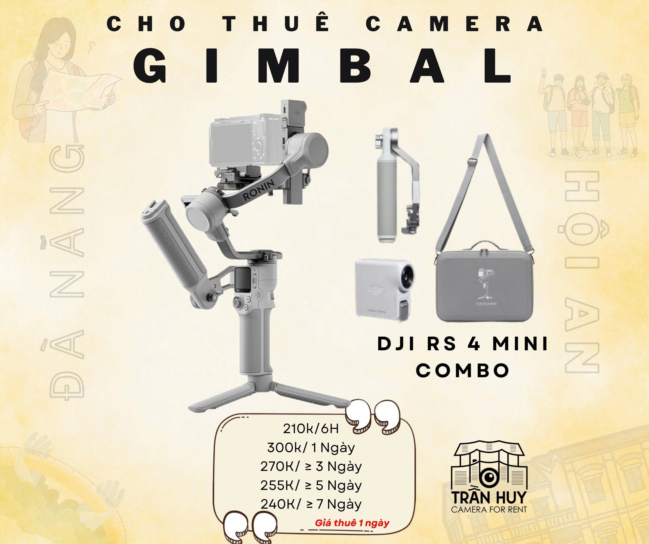 Gimbal DJI RS 4 Mini Combo